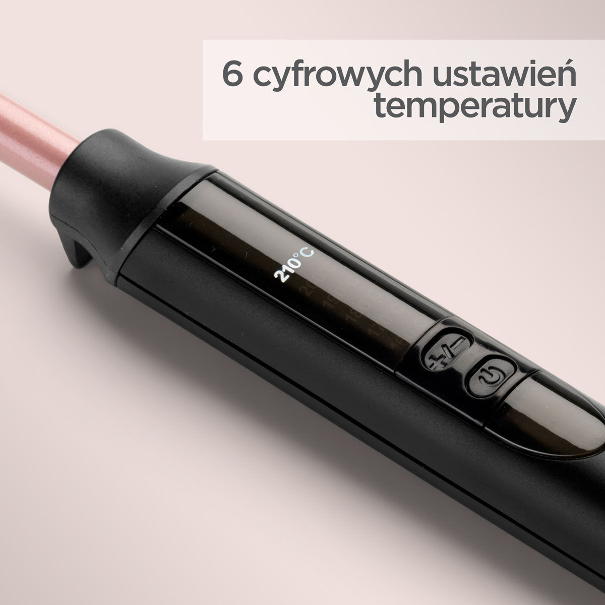 6 cyfrowych ustawień temperatury 